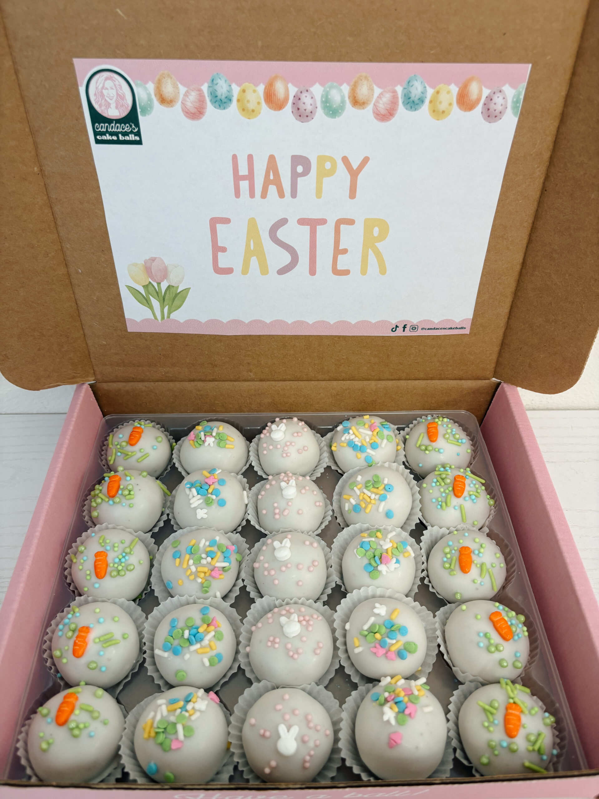 Easter Cake Ball Party Box