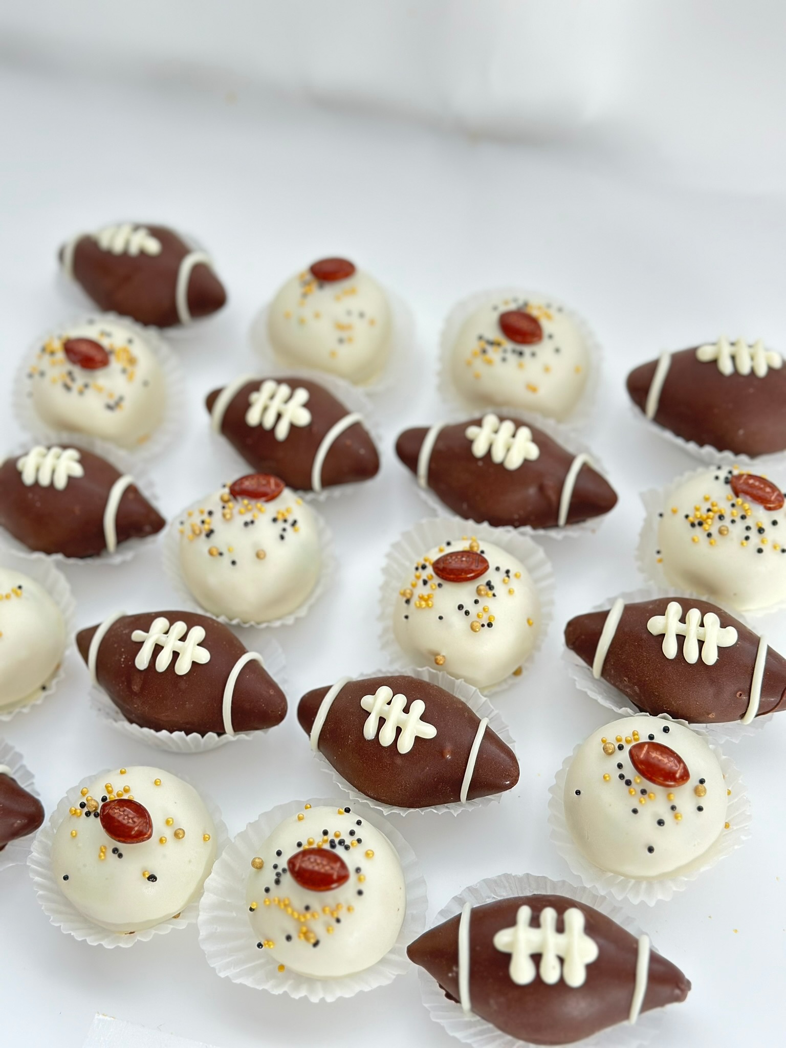 Football Cake Balls